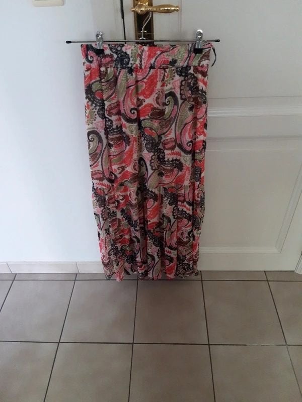 lange zomerrok, Maat 38/40 (M), Meerkleurig, Ophalen of Verzenden, Zo goed als nieuw