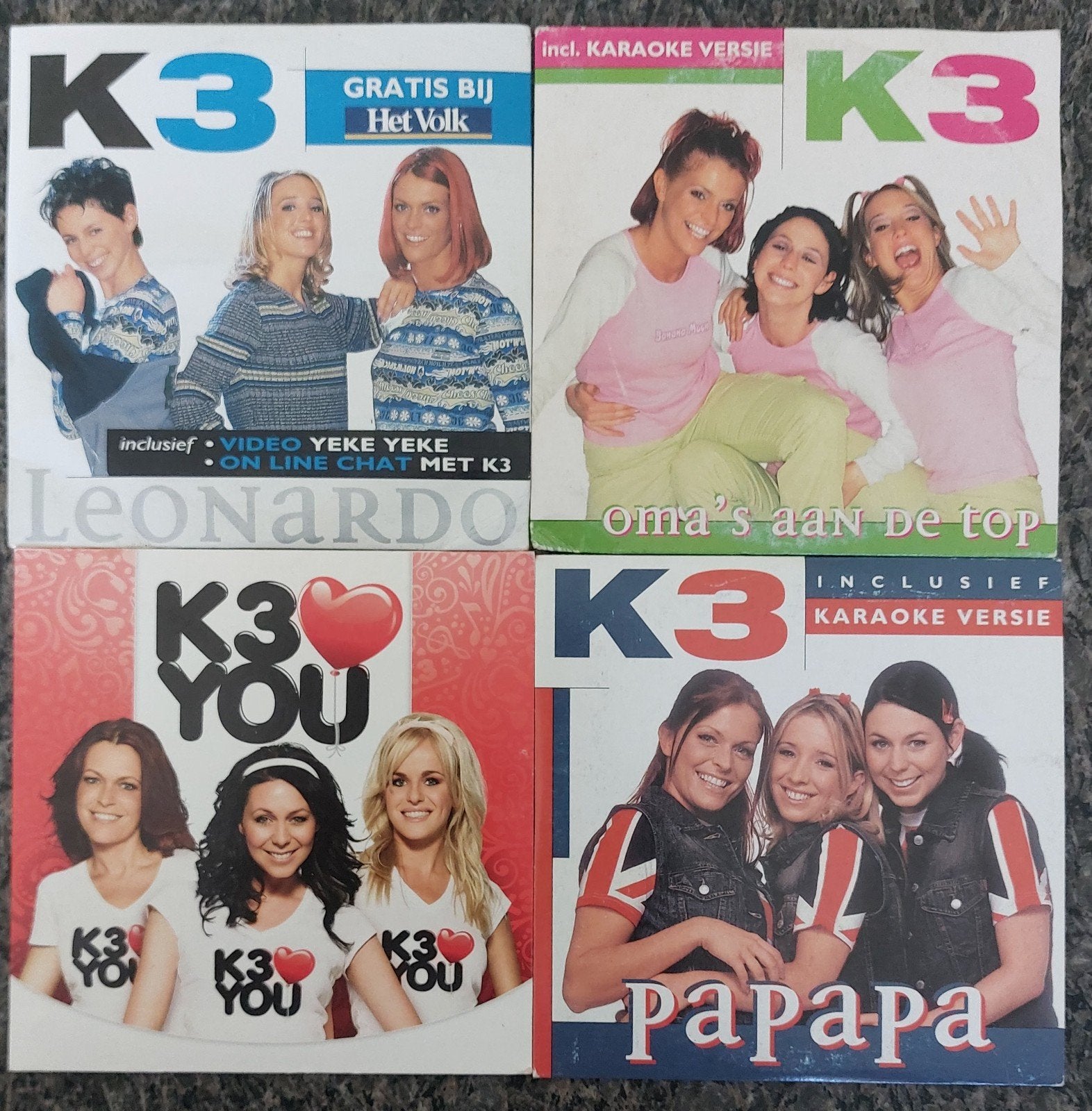 Cd/Singles K3, Ophalen of Verzenden