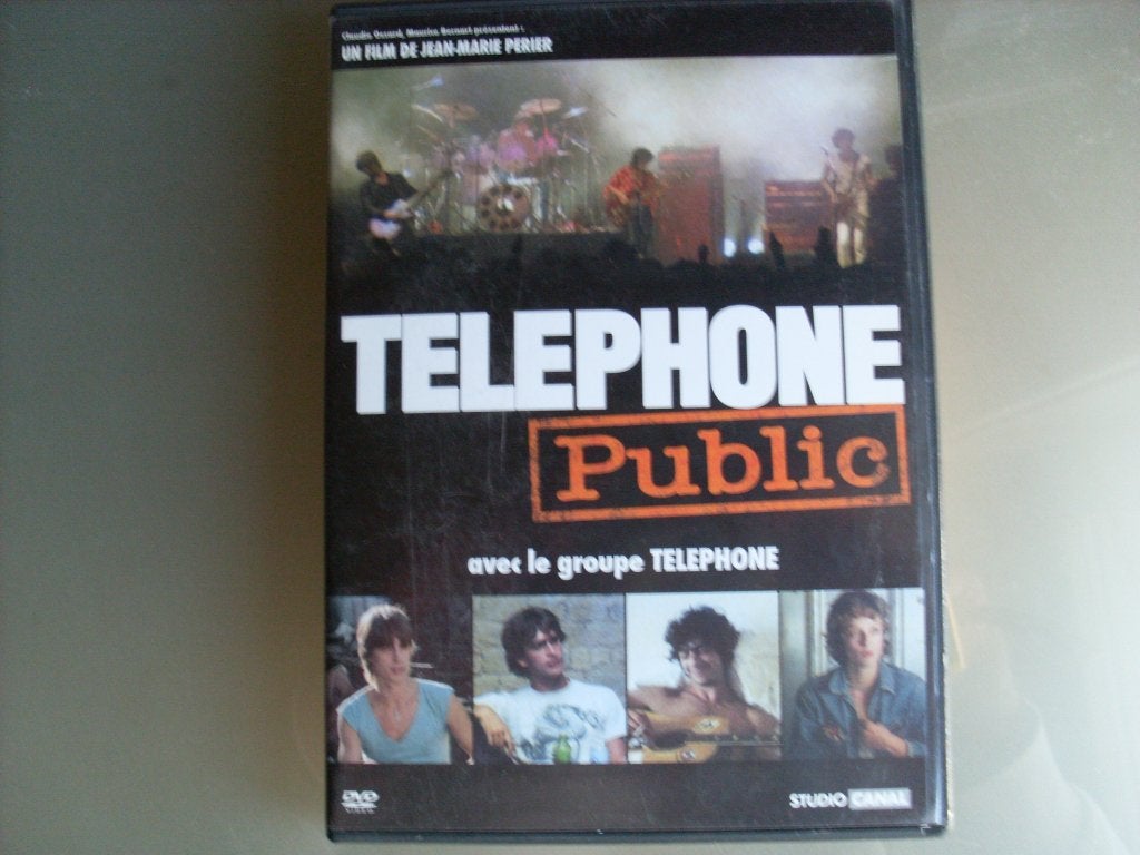 dvd téléphone "en public", Cd's en Dvd's, Dvd's | Muziek en Concerten, Ophalen, Zo goed als nieuw, Concert