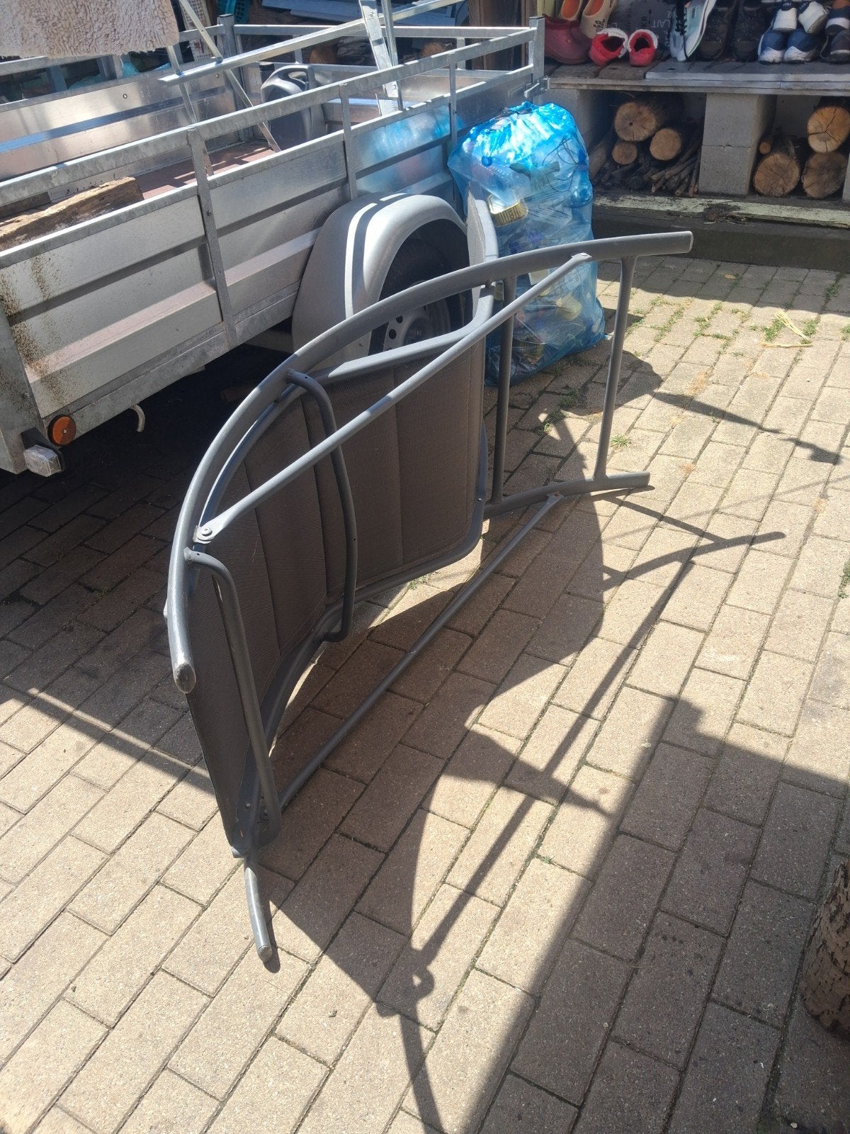 Chaise de jardin, Comme neuf, Aluminium, Empilable