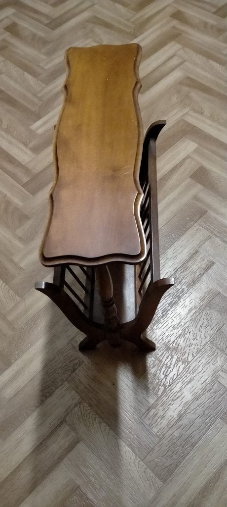 krantenhouder, Huis en Inrichting, Ophalen, Gebruikt, Lectuurbak, Hout