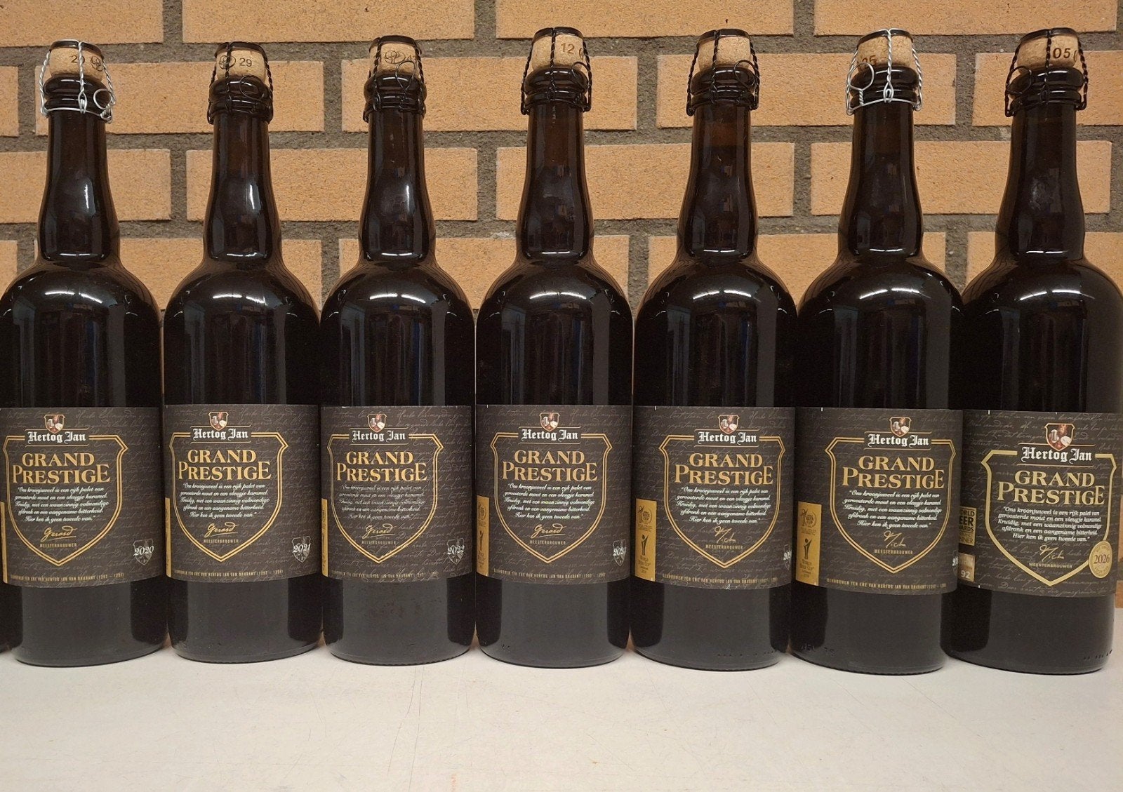 Hertog Jan Grand Prestige -2020 t/m 2026 - 0,75 ltr- bier, Verzamelen, Biermerken, Ophalen of Verzenden, Nieuw, Flesje(s), Hertog Jan
