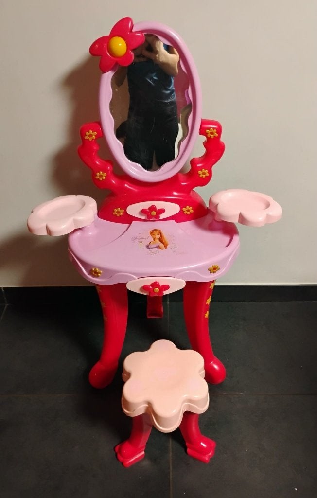 Kaptafel - schminktafel, Ophalen, Gebruikt, Barbie