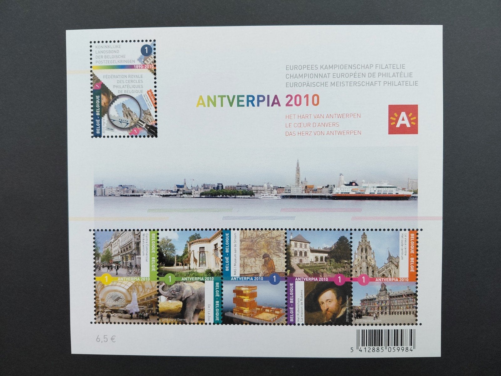 Blok 177 postfris. - Antverpia, Enlèvement ou Envoi, Neuf
