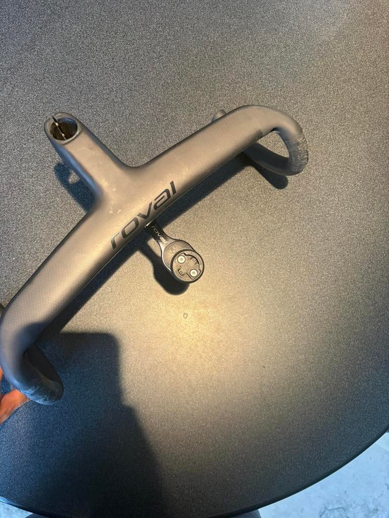 Roval Rapide Cockpit 40cm breed, 110cm lengte, Fietsen en Brommers, Fietsonderdelen, Zo goed als nieuw, Stuur, Carbon, Racefiets