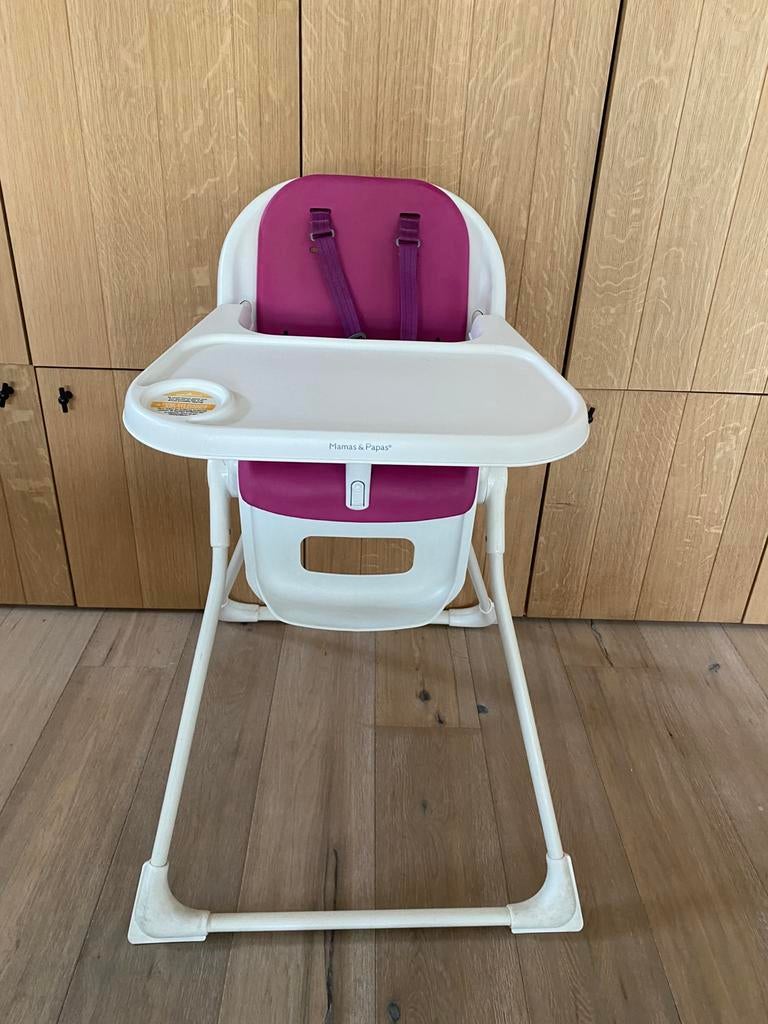 eetstoel Mama's & Papa's: pixi, Ophalen, Zo goed als nieuw, Meegroeistoel, Gordel(s)