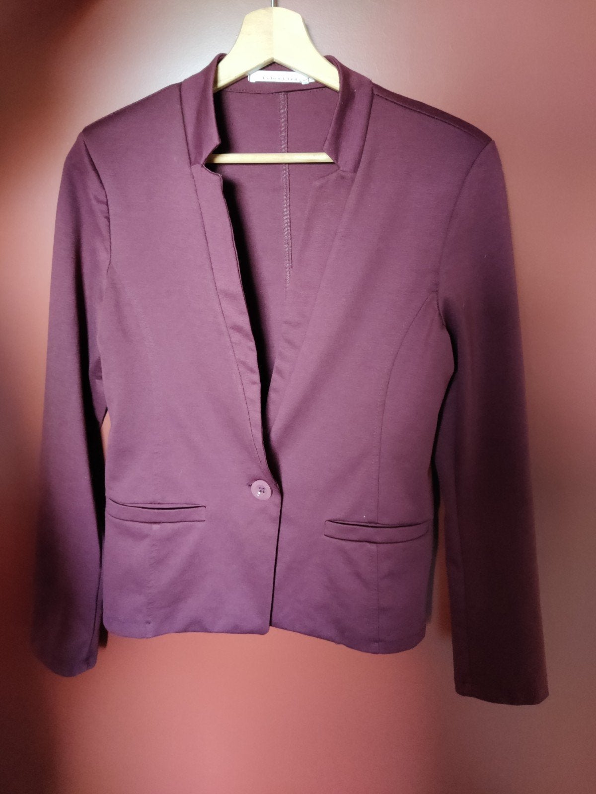 Paars vestje Lola&Liza Maat 40, Kleding | Dames, Jasjes, Kostuums en Pakken, Paars, Zo goed als nieuw, Jasje, Ophalen