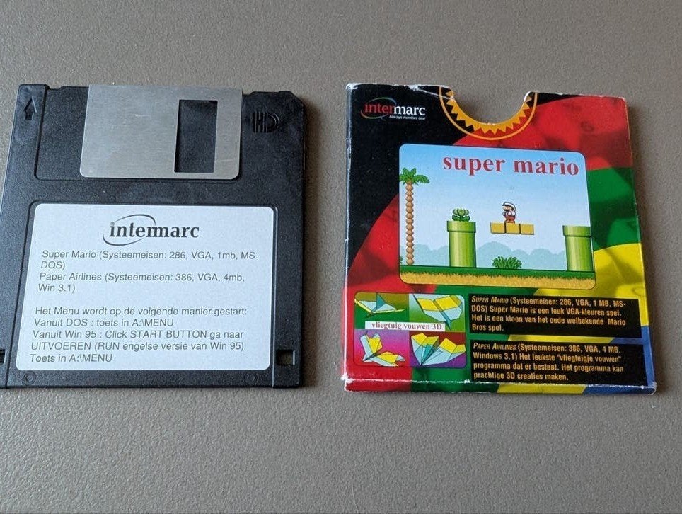 Super Mario floppy disk, Consoles de jeu & Jeux vidéo, Jeux | Autre, Enlèvement ou Envoi, Aventure et Action
