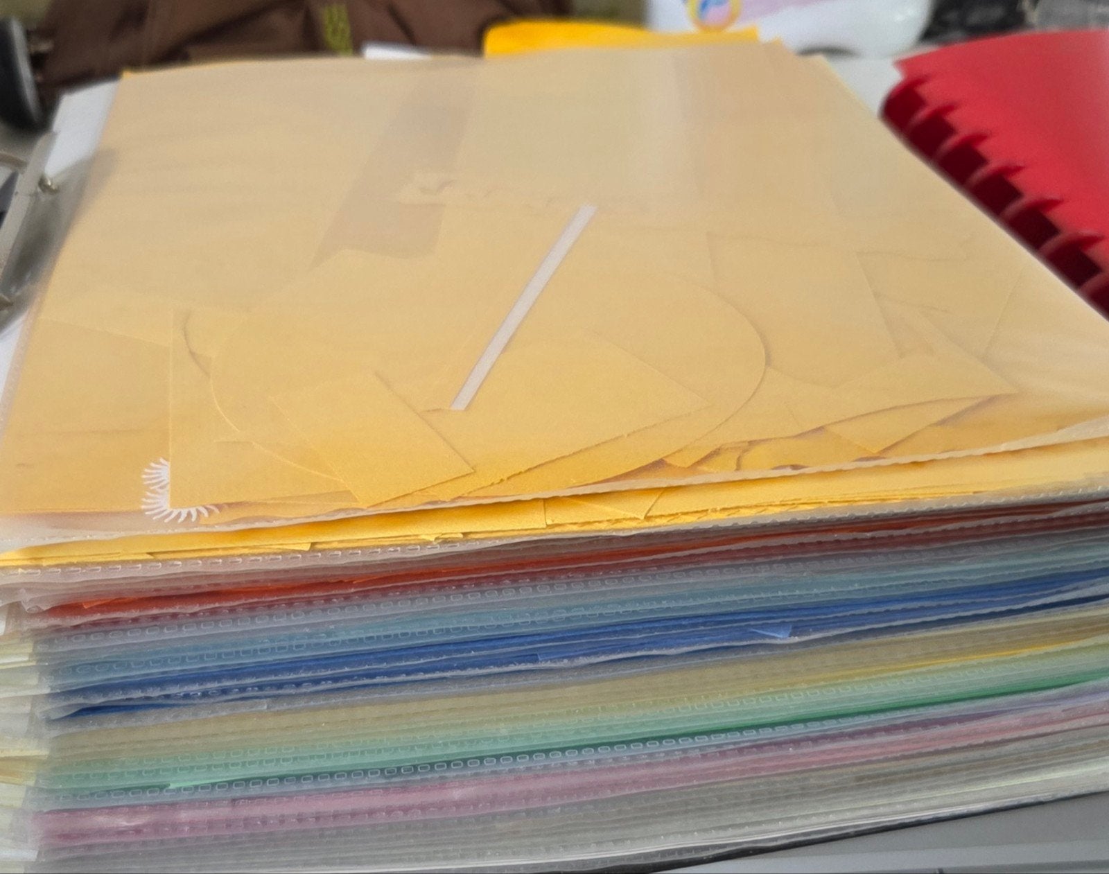 très gros lot de papier A4 très nombreux coloris, Enlèvement