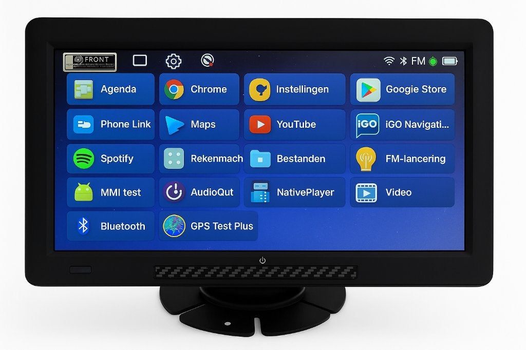 Deze 9 inch Android GPS Tablet met Dashcam Europa Map - TMC, Caravans en Kamperen, Info@drktech.be, Oosterwennel  Genk, Nieuw
