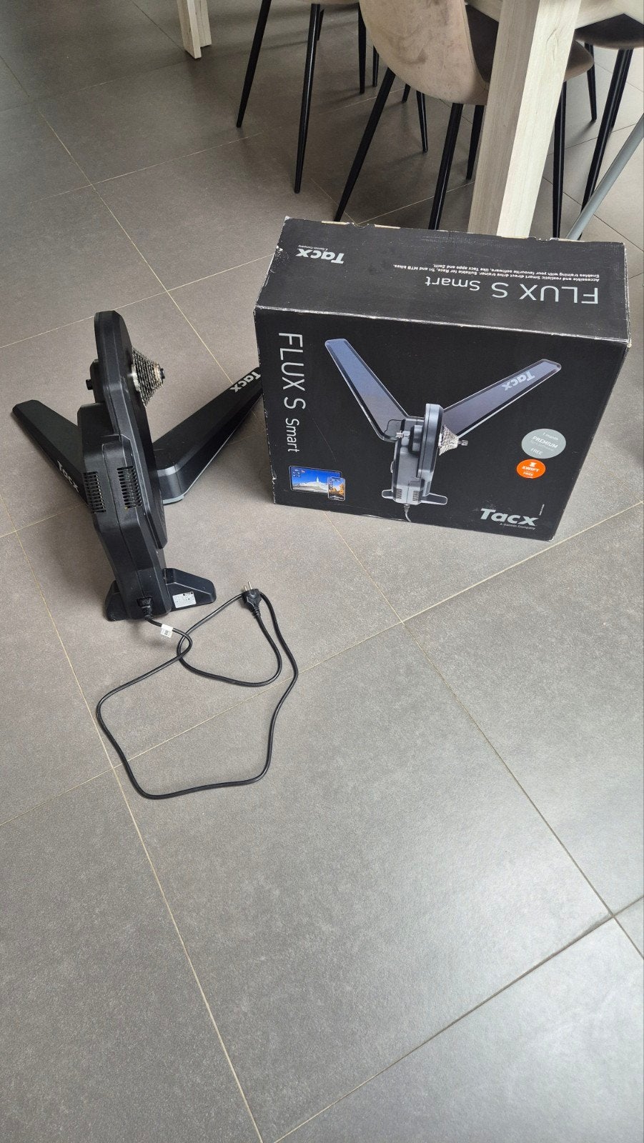 Tacx flux s smart, Ophalen