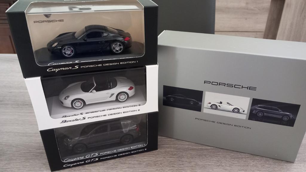 Porsche Design Edition Set 1:43 Minichamps, Ophalen, Nieuw, Auto, MiniChamps
