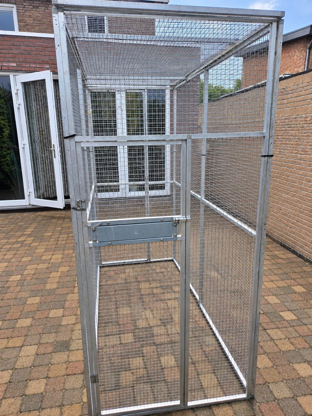 volière complète à vendre, Enlèvement, Utilisé, Aluminium, Volière