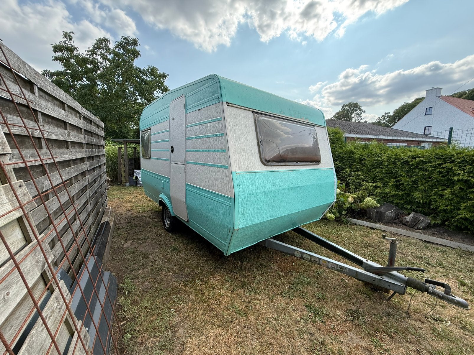 Caravan als speelhuisje, Caravans en Kamperen, Caravans, Particulier, Ophalen