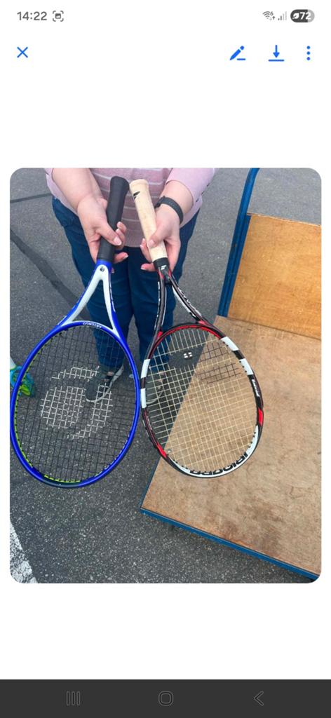 tennis raketten plus zak, Sport en Fitness, Ophalen