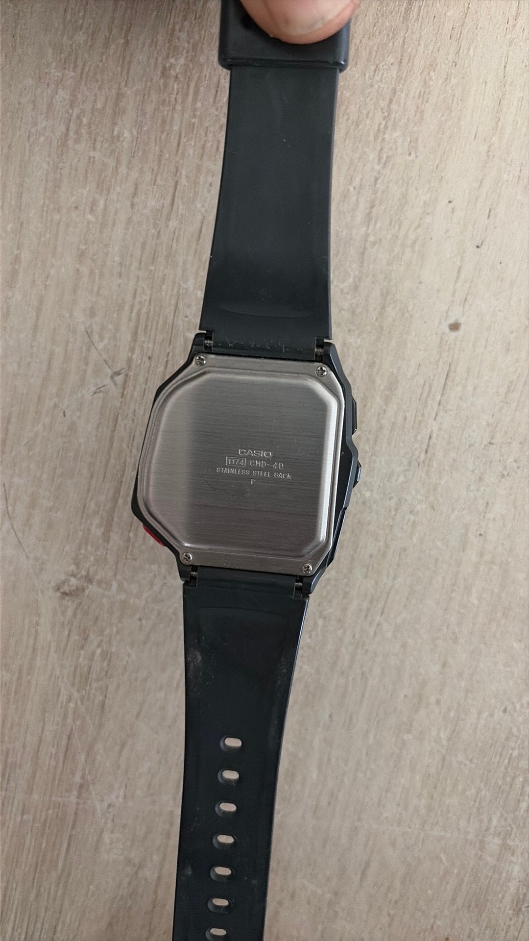 Casio horloge tv watch, Ophalen, Zo goed als nieuw