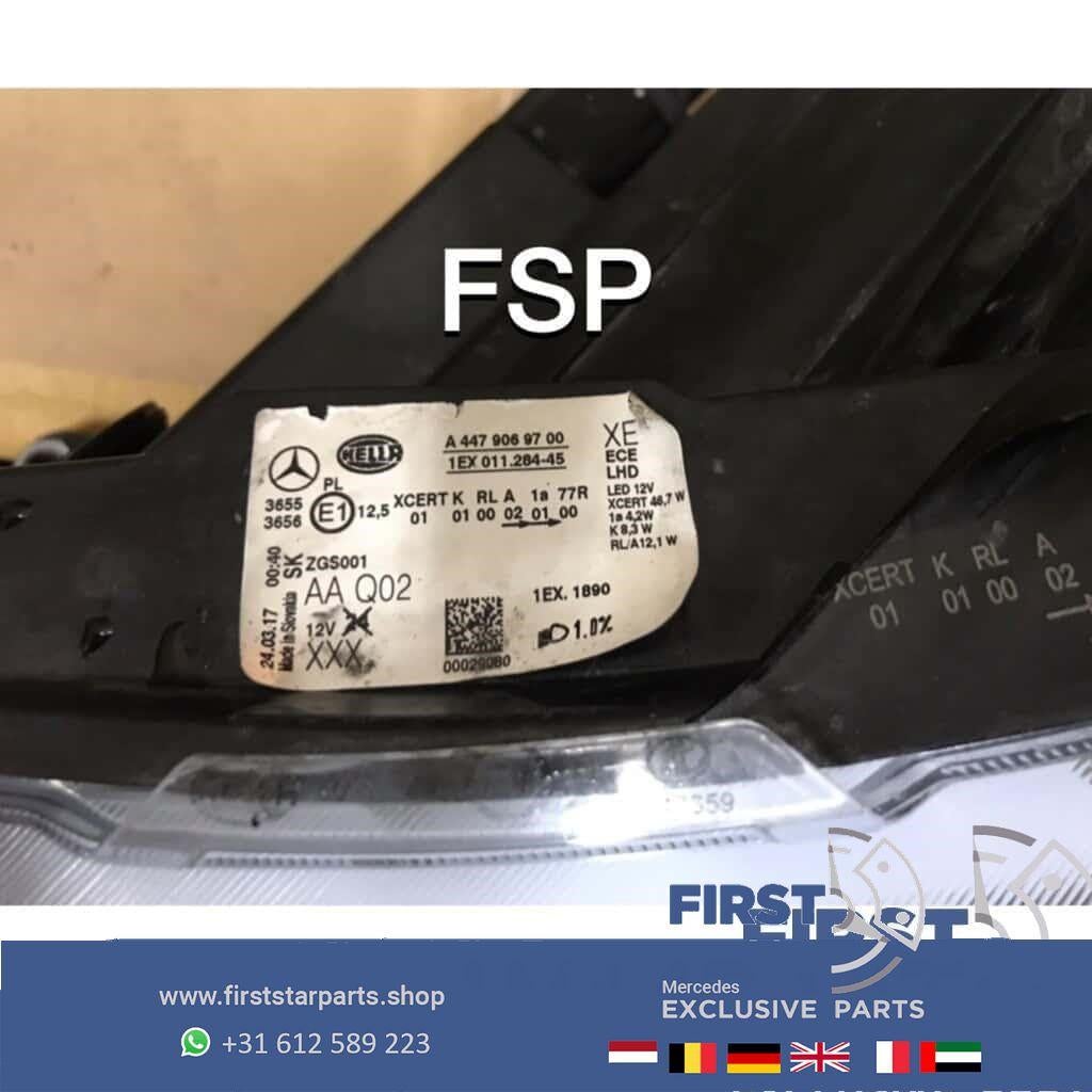W447 VITO V KLASSE ILS LED KOPLAMP LINKS origineel Mercedes, Gebruikt, -, Ophalen of Verzenden, -