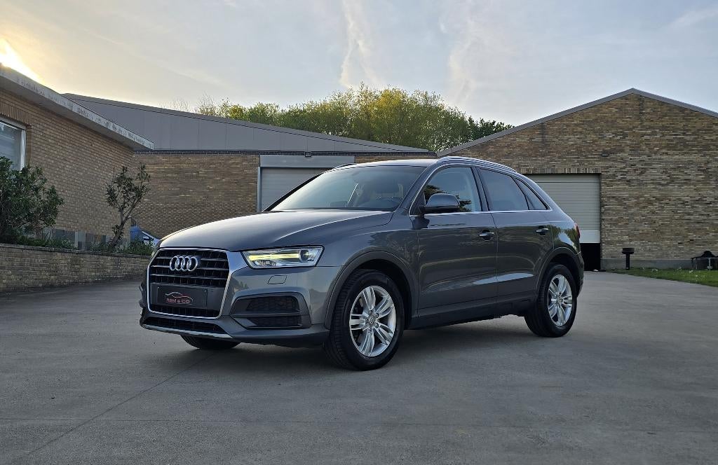 Audi Q3 2.0 Diesel Aut. ** Keyless - 91.000 km ** GAR 12M, Autos, Audi, Argent ou Gris, Achat, Entreprise, Garantie prolongée