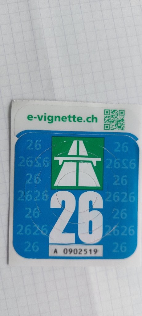 Vignet zwitserland 2026, Tickets en Kaartjes