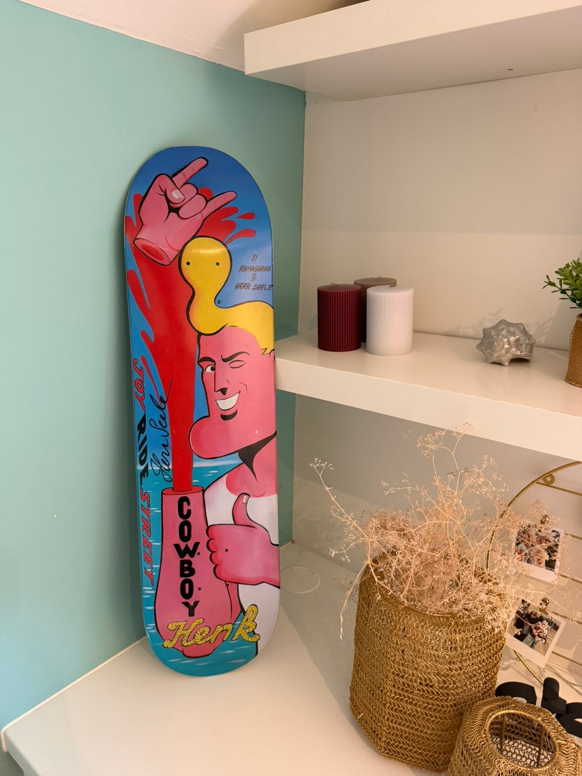 Planche à roulettes Mr. Seele Cowboy Henk, Enlèvement ou Envoi, Comme neuf, Skateboard