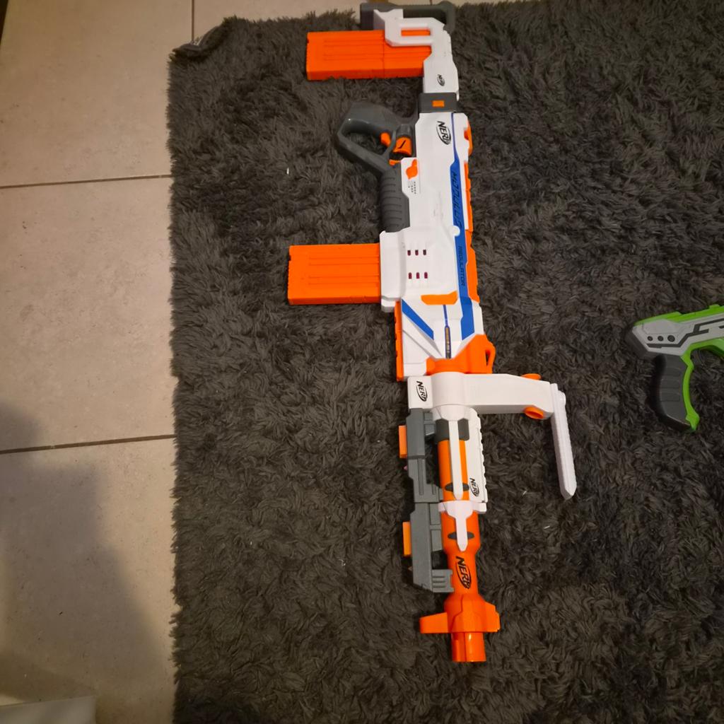 Nerf gun sniper, Ophalen