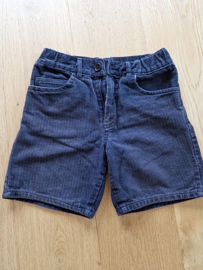 bermuda scout en velours bleu marine - taille 30, Enlèvement