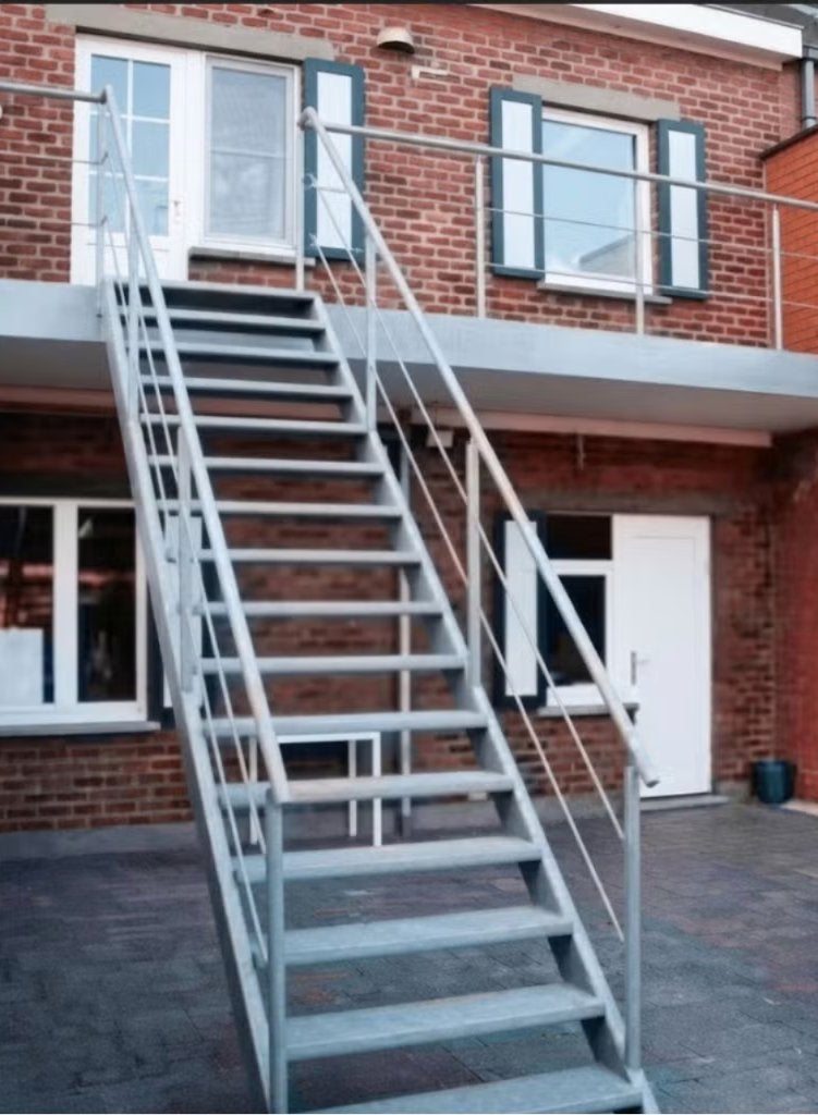escalier en aluminium, Enlèvement, Utilisé, Escalier