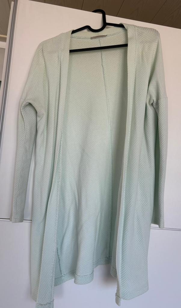 Muntgroene cardigan M/L Pieces, Kleding | Dames, Overige Dameskleding, Ophalen of Verzenden, Zo goed als nieuw