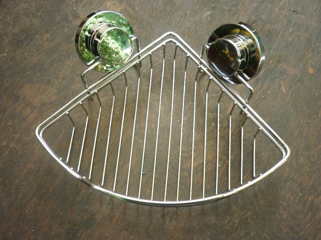 Étagère d'angle pour salle de bain avec ventouses, Enlèvement ou Envoi, Neuf