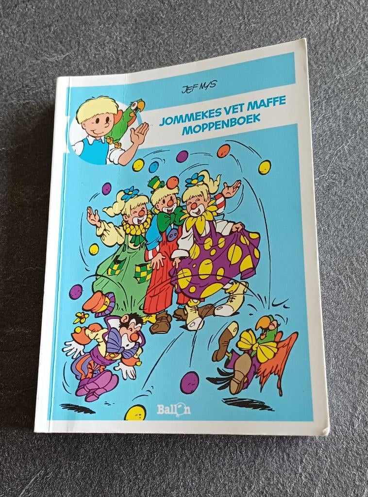 jommekes vet maffe moppenboek, Boeken, Humor, Gelezen, Moppen, Ophalen of Verzenden