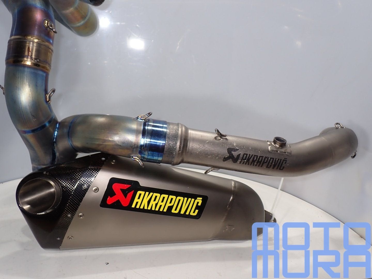 Akrapovic SBK uitlaat voor de Ducati Panigale 1199 RS 2012 -, -, Utilisé, -, -