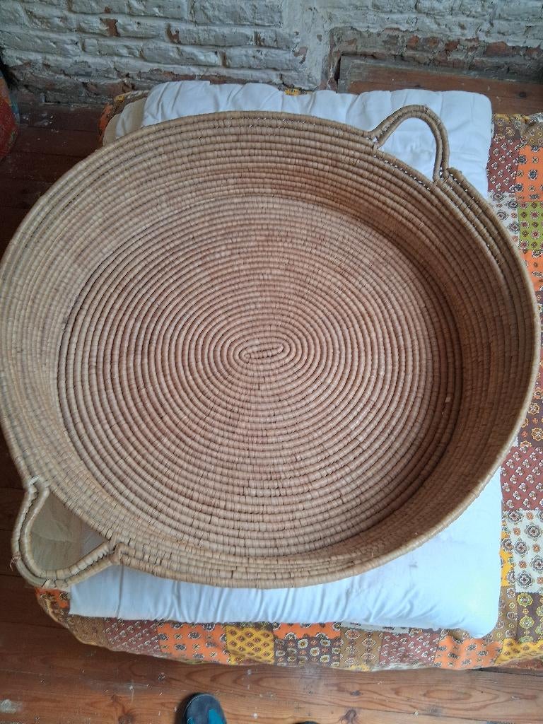 Mand voor mandenmakerij, Ophalen, Overige materialen, Mand, Rond
