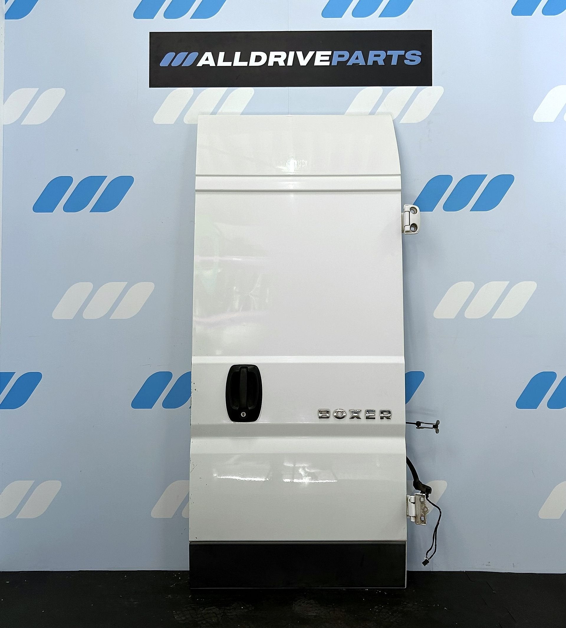 Peugeot Boxer porte arrière droite H2 blanche 1612598180 tôl, Arrière, -, Haillon arrière, Utilisé