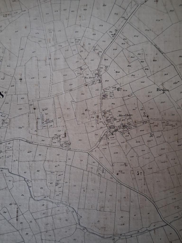 Brussel Mechelen Wilrijk Borgerhout popp kaart, Antiek en Kunst, Kunst | Litho's en Zeefdrukken, Ophalen