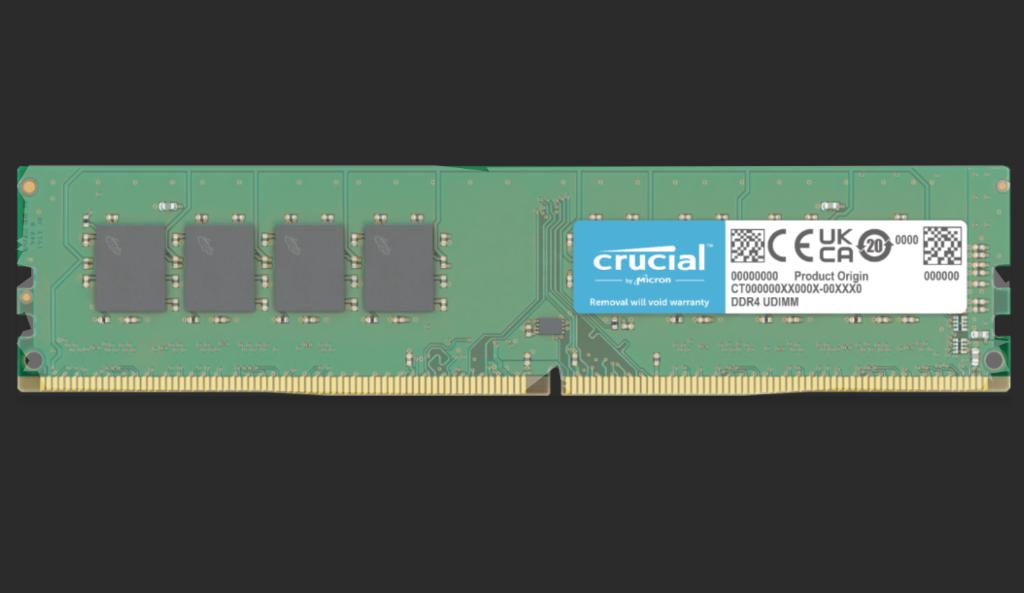 2x 4GB Crucial by Micron DDR4-2133 UDIMM 1.2V CL15 – 8GB kit, DDR4, 8 GB, Ophalen of Verzenden, Zo goed als nieuw