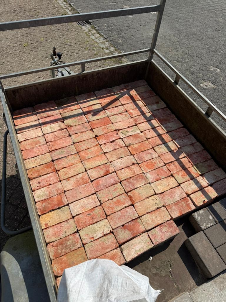 200 Gekuiste bakstenen, Enlèvement, Comme neuf, Briques