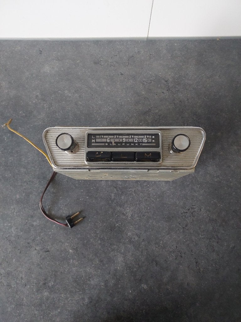 Blaupunkt Bremen V447630 VW Radio Porsche Oldtimer, Auto diversen, Autoradio's, Verzenden, Gebruikt
