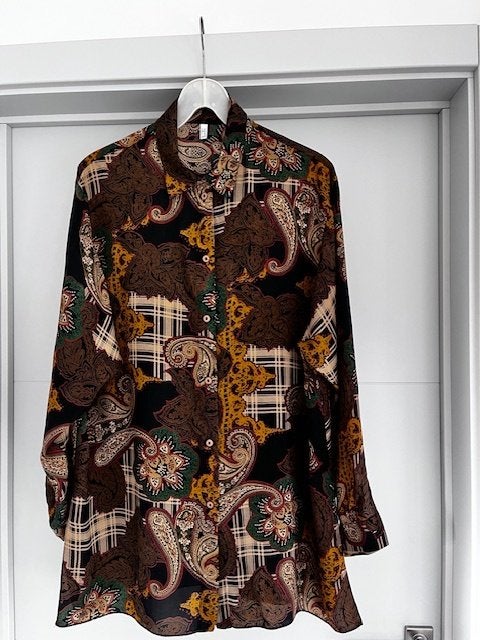 Blouse maat 48, Vêtements | Femmes, Enlèvement ou Envoi, Comme neuf, Taille 46/48 (XL) ou plus grande, Multicolore