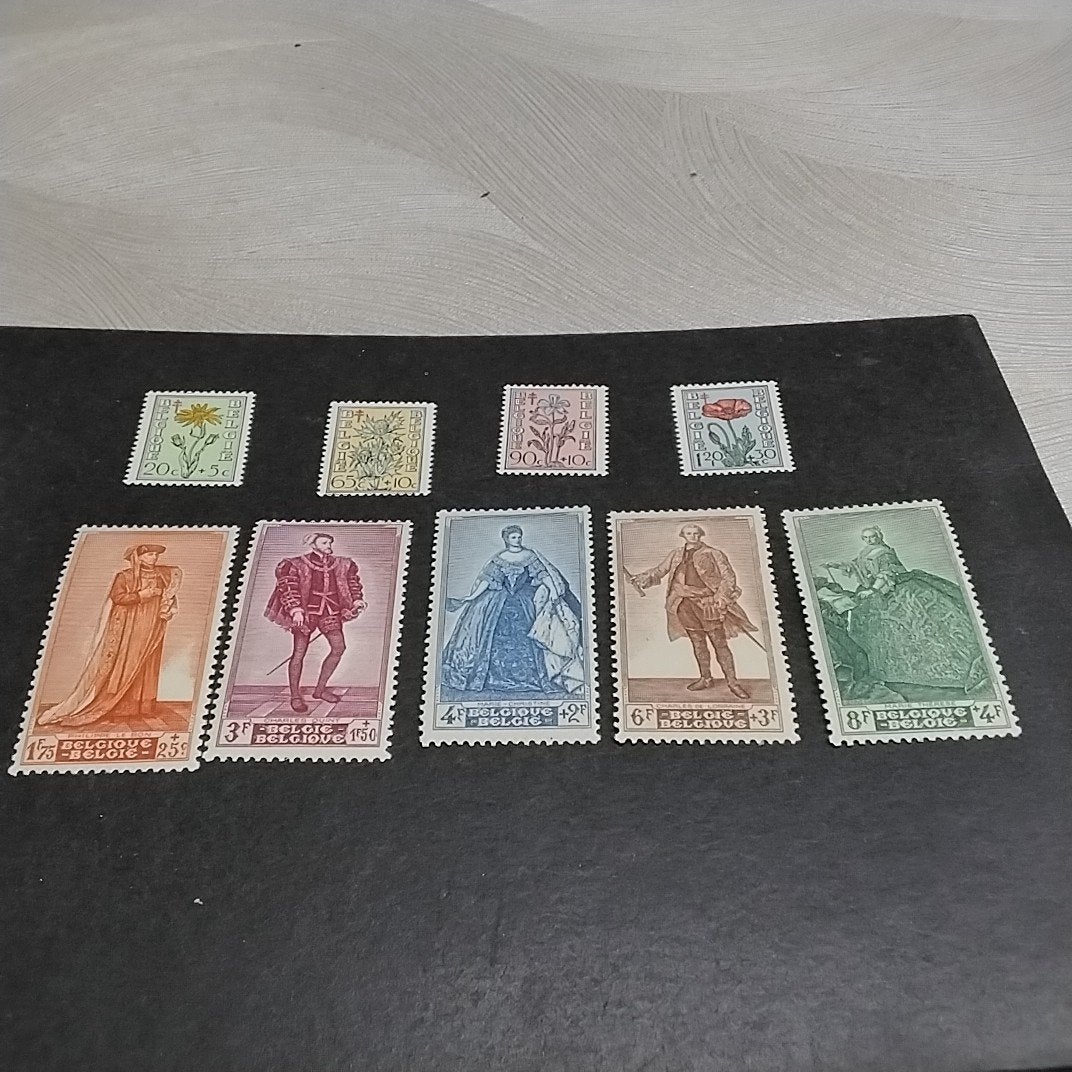 BELGIQUE 814/822 en parfait état avec cote 72,00€, Enlèvement ou Envoi, Neuf