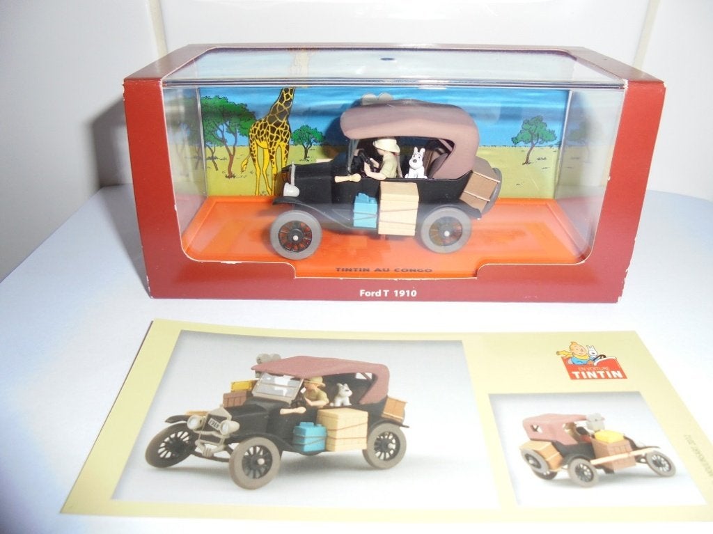 Kuifje nr 02 De Ford T, Collections, Personnages de BD, Enlèvement ou Envoi, Tintin, Comme neuf, Autres types
