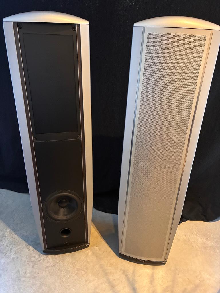 Cyrus Icon X4 - High End Luidsprekers - DML Tech, Audio, Tv en Foto, Luidsprekerboxen, Gebruikt, 120 watt of meer, Front, Rear of Stereo speakers