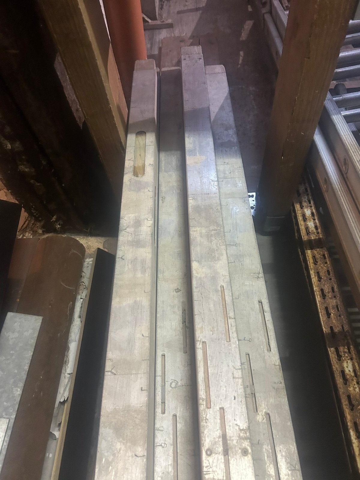 Metsersprofielen 3meter 10 stuks, Ophalen, Zo goed als nieuw