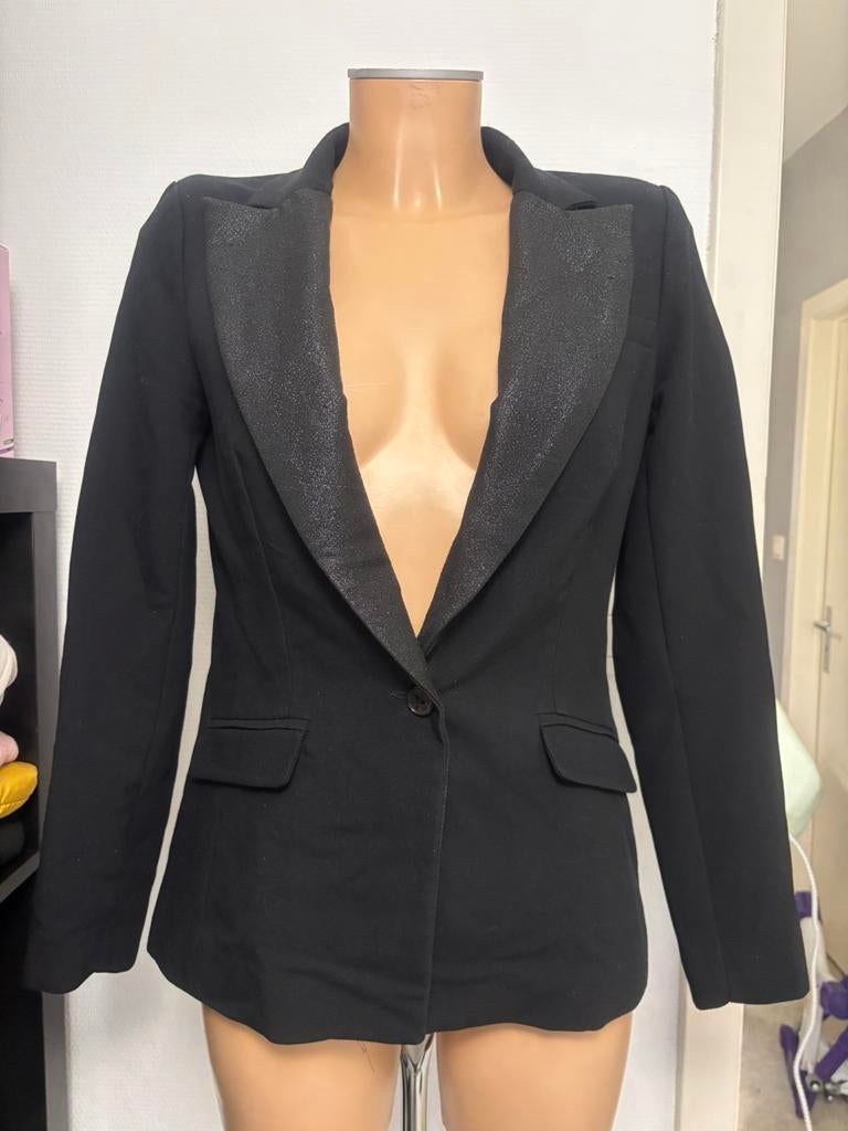 Veste blazer Morgan, Vêtements | Femmes, Enlèvement ou Envoi, Comme neuf, Taille 38/40 (M), Noir