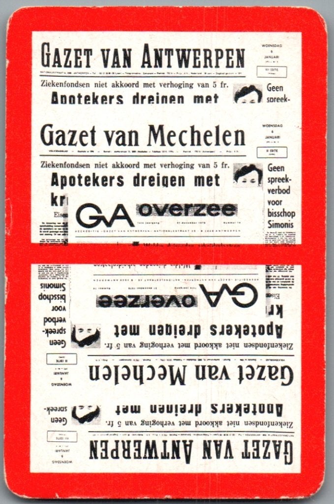 joker - J4659 - Gazet van Antwerpen, Verzamelen, Ophalen of Verzenden, Zo goed als nieuw, Joker(s)