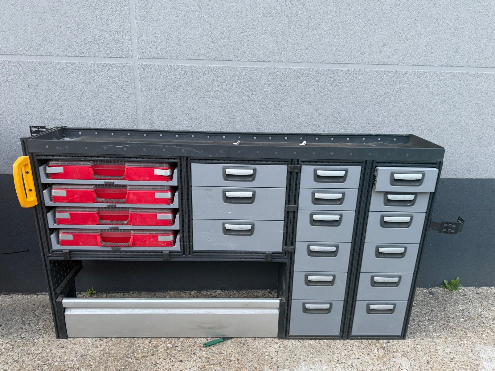Professionele werkplaatskasten / bedrijfswagen inrichting, Doe-het-zelf en Bouw, Ophalen, Zo goed als nieuw