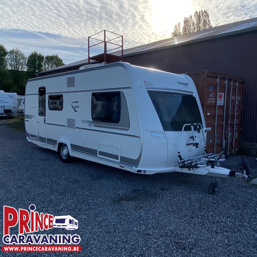 Fendt Saphir 515 SKM 2016 - Prince Caravaning, Dwarsbed, 7 tot 8 meter, Bedrijf, Fendt