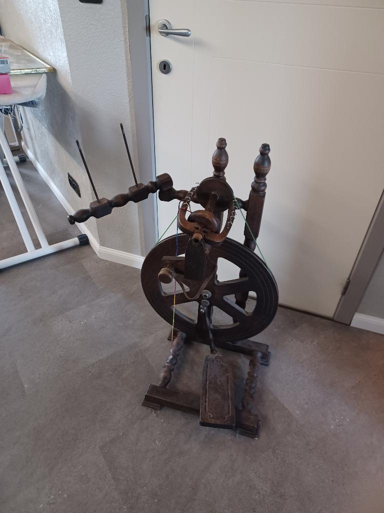 Spinnenwiel, Ophalen, Gebruikt