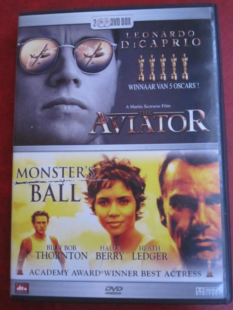The Aviator + Monster's Ball (2 disques), CD & DVD, DVD | Drame, Enlèvement ou Envoi, Drame, Coffret, Comme neuf