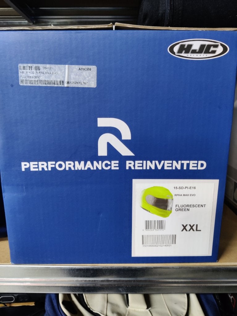 Motorhelm HJC RPHA MAX EVO XXL, Motoren, Kleding | Motorhelmen, Heren, HJC, Ophalen, Nieuw met kaartje