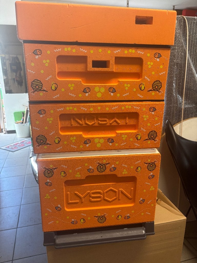 vrolijke bijenkasten Dadant nieuwstaat, Enlèvement, Neuf